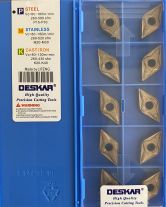 Пластина змінна твердосплавна токарна DNMG150604-PM LF9018